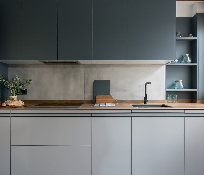 Reforma integral de cocina en el casco Viejo de Bilbao