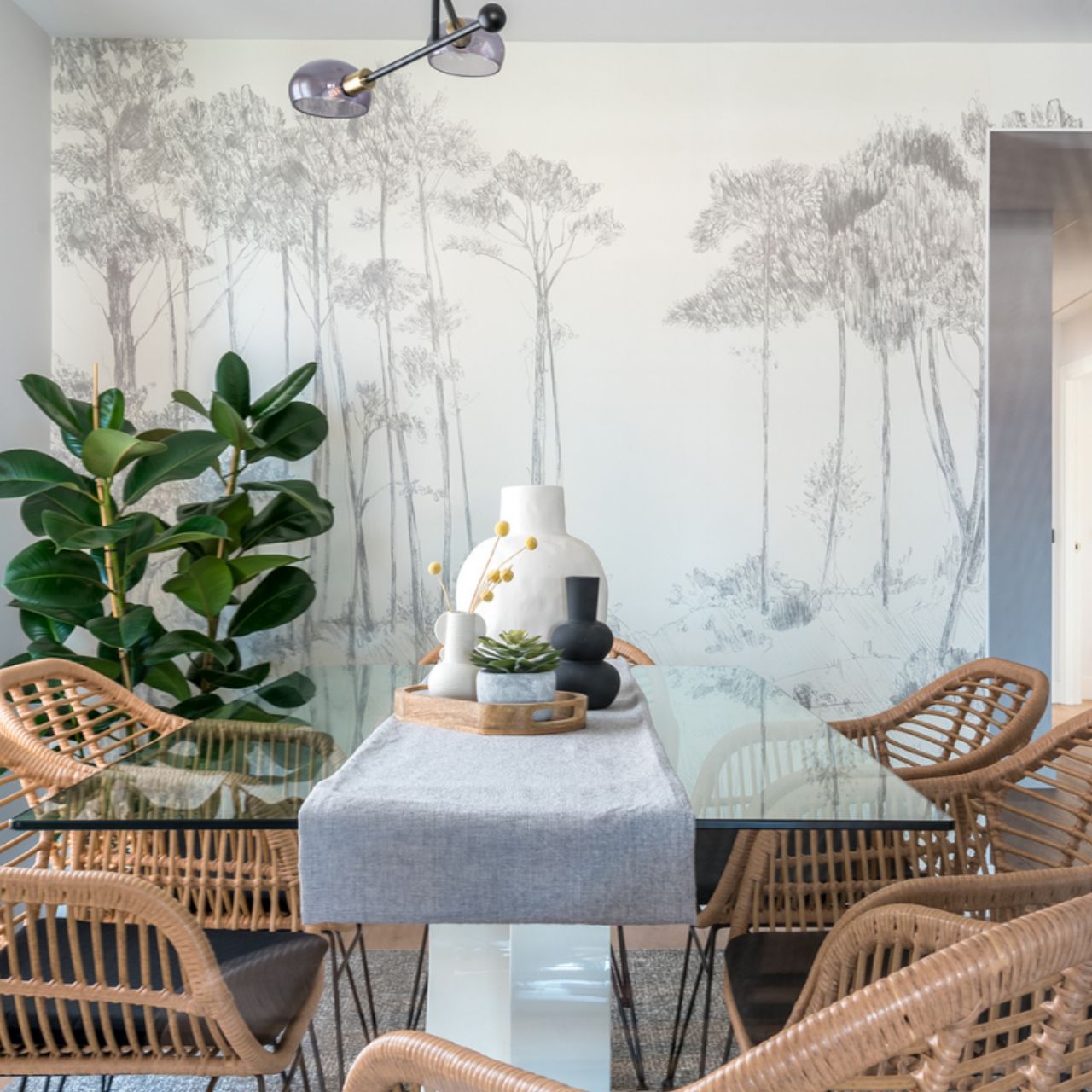 Amueblamiento y decoración en un piso en Bermeo