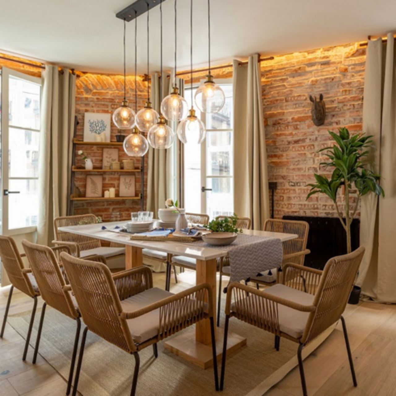 Amueblamiento y decoración en vivienda Bilbao